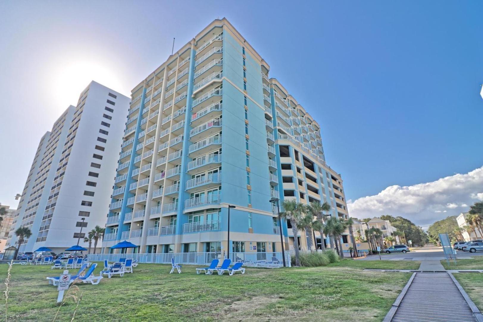 New Holiday Sands 511 Pools, Wifi, 2Br Oceanfront Villa Myrtle Beach Bagian luar foto
